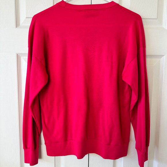 Vintage Disney Sunday Comics Sweatshirt with Chenille Skiing Mickey Size S - Picture 4 of 4